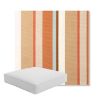 Picture of Beaming Mojave | Boxed Square Outdoor Seat Cushion - Sunbrella© Fabric