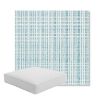 Picture of Benson Lagoon | Boxed Square Outdoor Seat Cushion - Sunbrella© Fabric