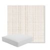 Picture of Benson Sand | Boxed Square Outdoor Seat Cushion - Sunbrella© Fabric