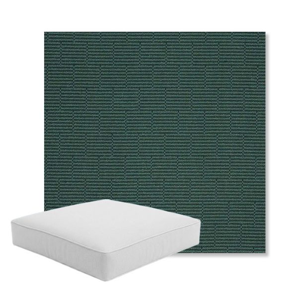 Picture of Boardwalk Coaster | Boxed Square Outdoor Seat Cushion - Sunbrella© Fabric