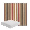 Picture of Brannon Redwood | Boxed Square Outdoor Seat Cushion - Sunbrella© Fabric