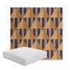 Picture of Buoy Sunset | Boxed Square Outdoor Seat Cushion - Sunbrella© Fabric