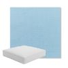 Picture of Canvas Air Blue | Boxed Square Outdoor Seat Cushion - Sunbrella© Fabric
