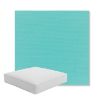 Picture of Canvas Aruba | Boxed Square Outdoor Seat Cushion - Sunbrella© Fabric