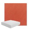 Picture of Canvas Brick | Boxed Square Outdoor Seat Cushion - Sunbrella© Fabric