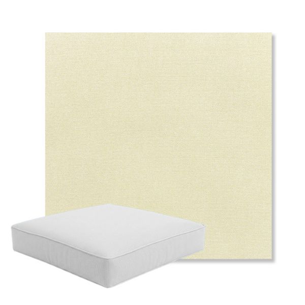Picture of Canvas Canvas | Boxed Square Outdoor Seat Cushion - Sunbrella© Fabric