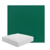 Picture of Canvas Forest Green | Boxed Square Outdoor Seat Cushion - Sunbrella© Fabric