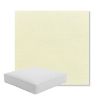 Picture of Canvas Natural | Boxed Square Outdoor Seat Cushion - Sunbrella© Fabric