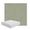 Picture of Canvas Seasalt | Boxed Square Outdoor Seat Cushion - Sunbrella© Fabric