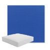Picture of Canvas True Blue | Boxed Square Outdoor Seat Cushion - Sunbrella© Fabric