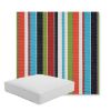 Picture of Carousel Confetti | Boxed Square Outdoor Seat Cushion - Sunbrella© Fabric