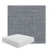 Picture of Cassava Slate | Boxed Square Outdoor Seat Cushion - Sunbrella© Fabric