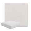 Picture of Cassava White | Boxed Square Outdoor Seat Cushion - Sunbrella© Fabric