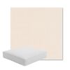Picture of Cast Bisque | Boxed Square Outdoor Seat Cushion - Sunbrella© Fabric