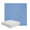 Picture of Cast Ocean | Boxed Square Outdoor Seat Cushion - Sunbrella© Fabric