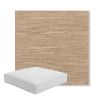 Picture of Charmer Limestone | Boxed Square Outdoor Seat Cushion - Sunbrella© Fabric
