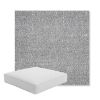 Picture of Chartres Gull | Boxed Square Outdoor Seat Cushion - Sunbrella© Fabric