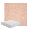 Picture of Chartres Rose | Boxed Square Outdoor Seat Cushion - Sunbrella© Fabric