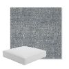 Picture of Chartres Storm | Boxed Square Outdoor Seat Cushion - Sunbrella© Fabric