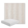 Picture of Clock Out Cloud | Boxed Square Outdoor Seat Cushion - Sunbrella© Fabric