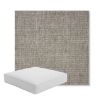 Picture of Crush Ash | Boxed Square Outdoor Seat Cushion - Sunbrella© Fabric