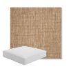 Picture of Crush Camel | Boxed Square Outdoor Seat Cushion - Sunbrella© Fabric