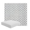 Picture of Detail Denim | Boxed Square Outdoor Seat Cushion - Sunbrella© Fabric