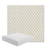Picture of Detail Linen | Boxed Square Outdoor Seat Cushion - Sunbrella© Fabric