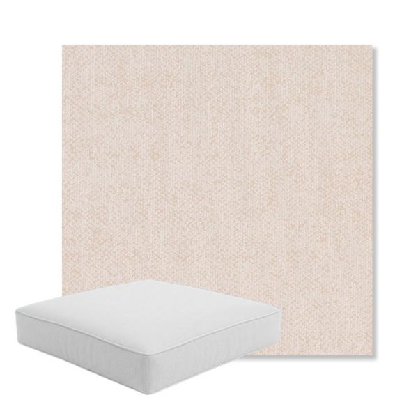 Picture of Dither Antique | Boxed Square Outdoor Seat Cushion - Sunbrella© Fabric