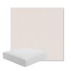 Picture of Dither Snow | Boxed Square Outdoor Seat Cushion - Sunbrella© Fabric