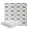 Picture of Dream Mist | Boxed Square Outdoor Seat Cushion - Sunbrella© Fabric