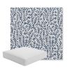 Picture of Eberly Peacock | Boxed Square Outdoor Seat Cushion - Sunbrella© Fabric