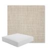 Picture of Echo Ash | Boxed Square Outdoor Seat Cushion - Sunbrella© Fabric