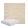 Picture of Embrace Linen | Boxed Square Outdoor Seat Cushion - Sunbrella© Fabric