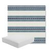Picture of Excel Denim | Boxed Square Outdoor Seat Cushion - Sunbrella© Fabric