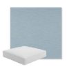 Picture of Exhale Dewdrop | Boxed Square Outdoor Seat Cushion - Sunbrella© Fabric