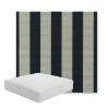 Picture of Expressive Mist | Boxed Square Outdoor Seat Cushion - Sunbrella© Fabric