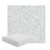 Picture of Exquisite Mist | Boxed Square Outdoor Seat Cushion - Sunbrella© Fabric