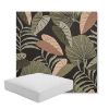 Picture of Fernie Midnight Garden | Boxed Square Outdoor Seat Cushion - Sunbrella© Fabric