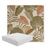 Picture of Fernie Mimosa | Boxed Square Outdoor Seat Cushion - Sunbrella© Fabric