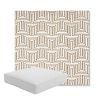 Picture of Figure Mineral | Boxed Square Outdoor Seat Cushion - Sunbrella© Fabric