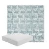 Picture of Figure Twilight | Boxed Square Outdoor Seat Cushion - Sunbrella© Fabric