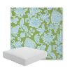 Picture of Floral Song Spring | Boxed Square Outdoor Seat Cushion - Sunbrella© Fabric