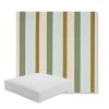 Picture of Gateway Aloe | Boxed Square Outdoor Seat Cushion - Sunbrella© Fabric