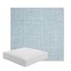 Picture of Idol Frost | Boxed Square Outdoor Seat Cushion - Sunbrella© Fabric