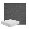 Picture of Idol Slate | Boxed Square Outdoor Seat Cushion - Sunbrella© Fabric