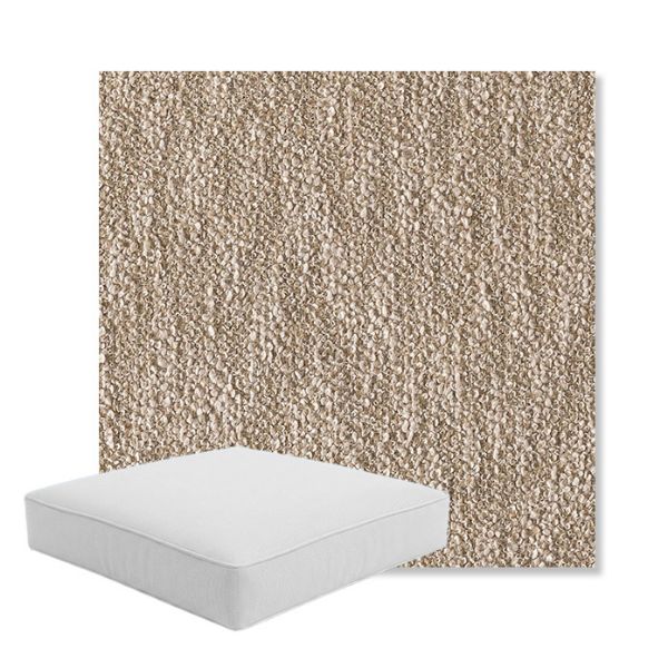 Picture of Improve Dune | Boxed Square Outdoor Seat Cushion - Sunbrella© Fabric