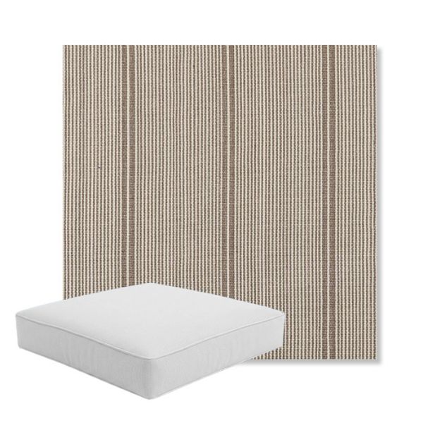 Picture of Influence Cocoon | Boxed Square Outdoor Seat Cushion - Sunbrella© Fabric