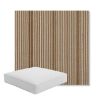 Picture of Influence Teak | Boxed Square Outdoor Seat Cushion - Sunbrella© Fabric