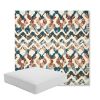 Picture of Inga Boho | Boxed Square Outdoor Seat Cushion - Sunbrella© Fabric